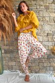 Larc Poet Blouse Mustard